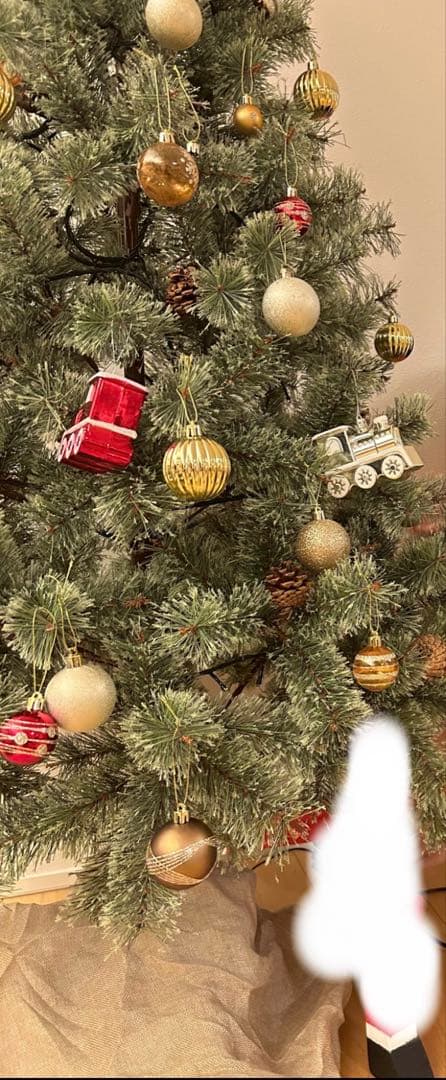 【憧れの北欧風】180cm ジュールレンケリ クリスマスツリーセット