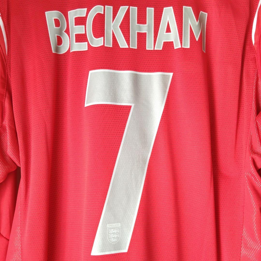 イングランド代表 04/06 アウェイ BECKHAM　7