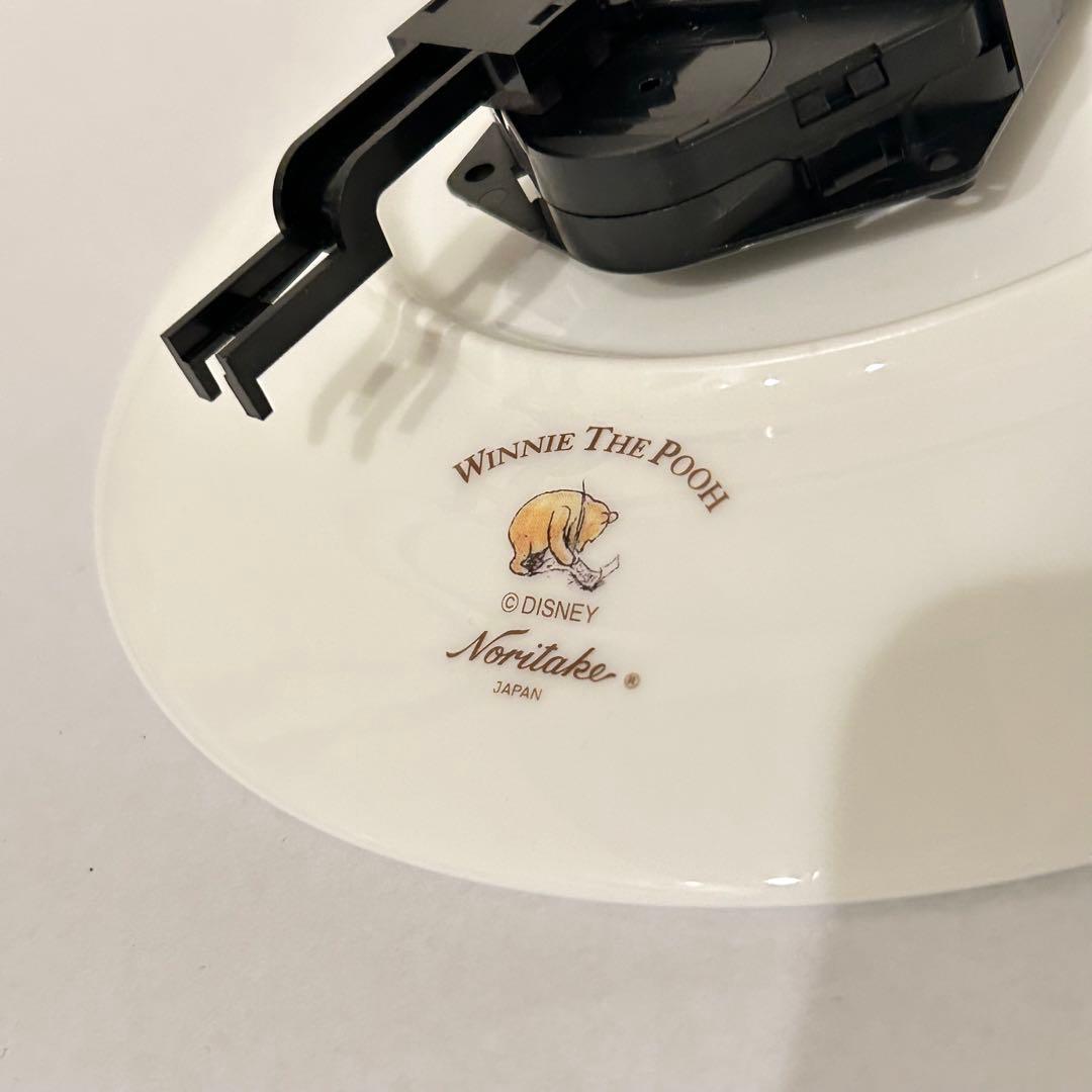 ククル　80【希少】ノリタケ クラッシックプー 振り子時計 くまのプーさん