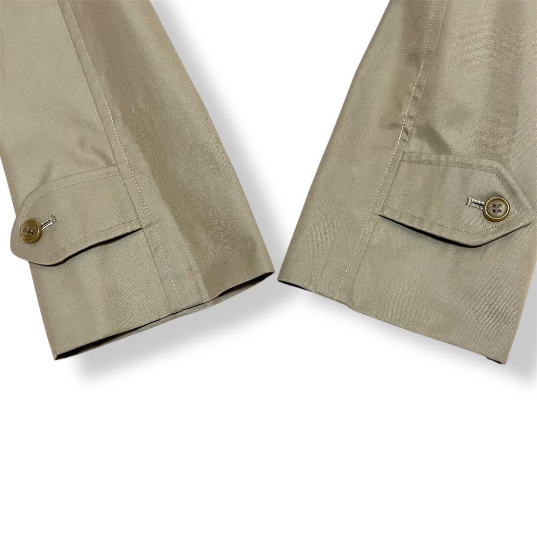 極美品✨希少バーバリー 白タグ ノバチェックステンカラーコート 玉虫色 ベルト