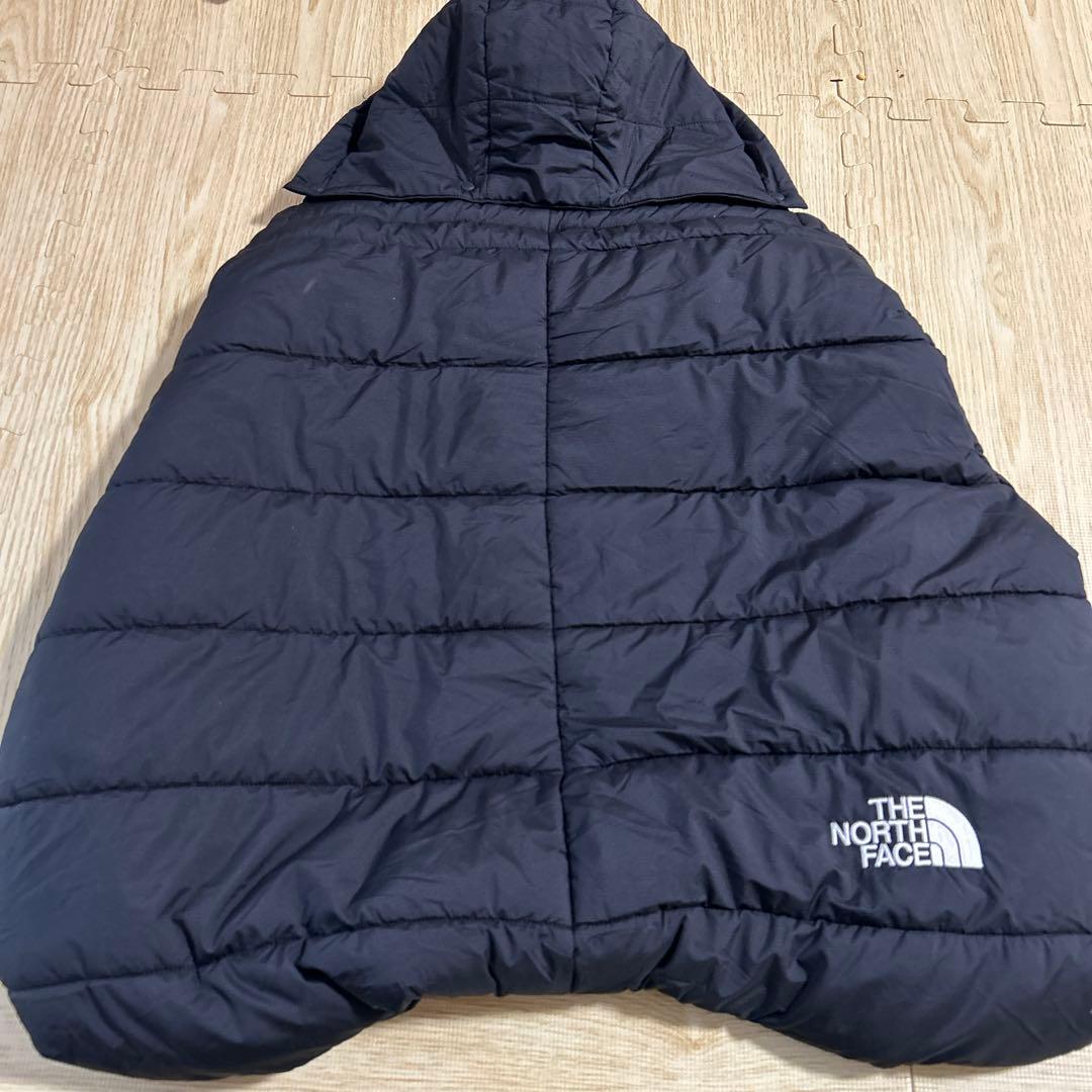 ザノースフェイス　シェルブランケット　ベビーカー　防寒ケープ