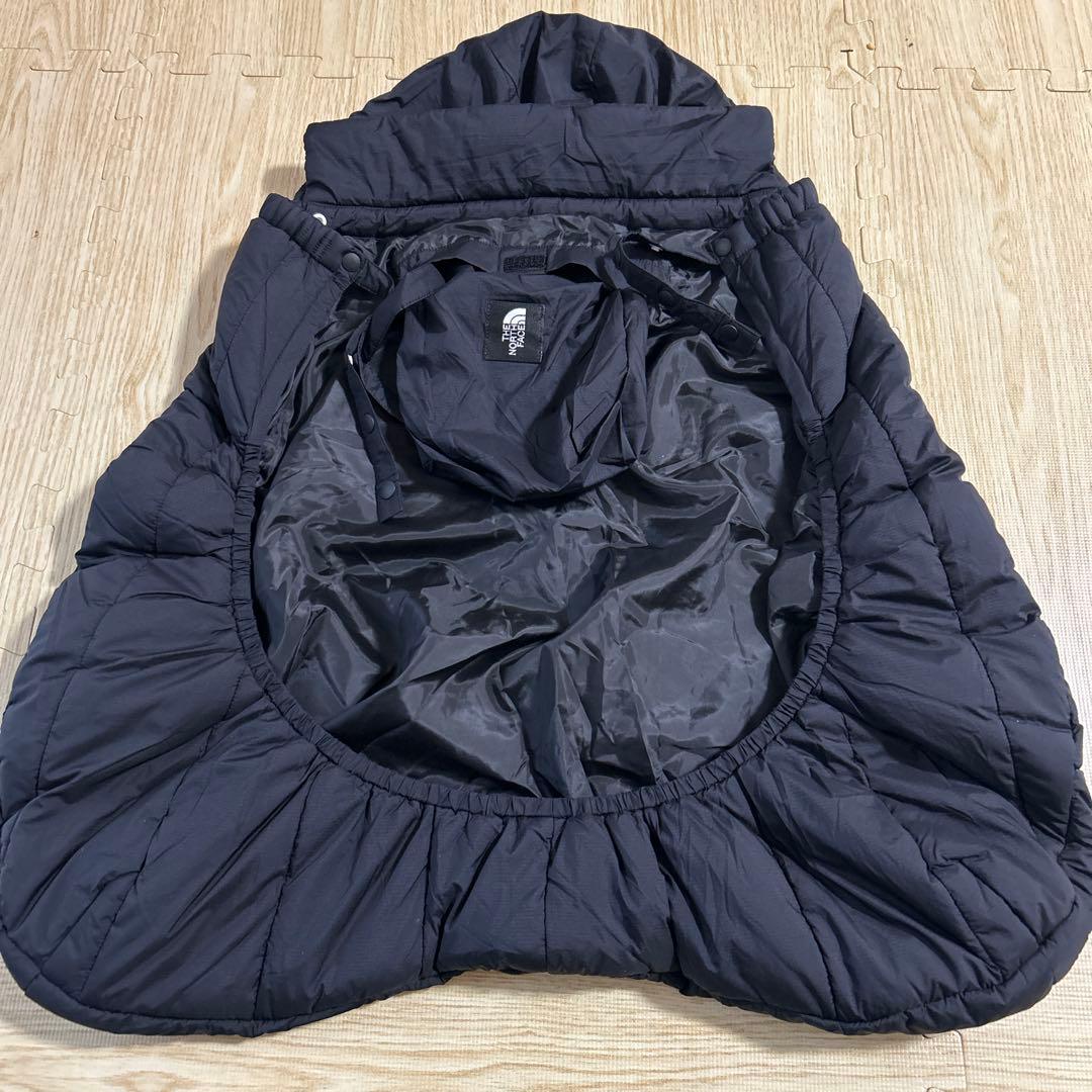 ザノースフェイス　シェルブランケット　ベビーカー　防寒ケープ