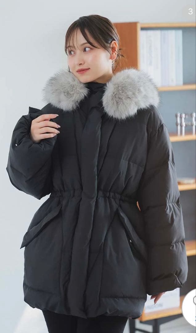 ○*様 SNIDEL 西川フードファーミドルダウン　サイズF