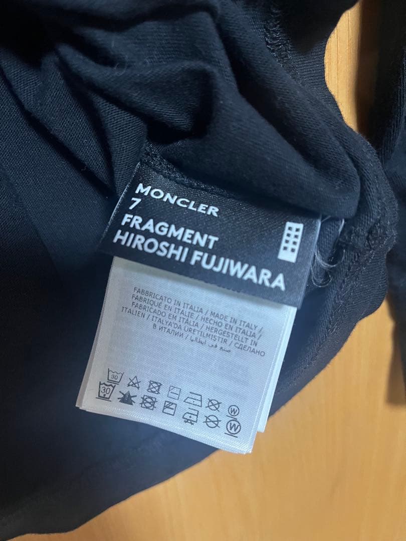 MONCLER FRGMT ブラック 長袖　ロンT カットソー