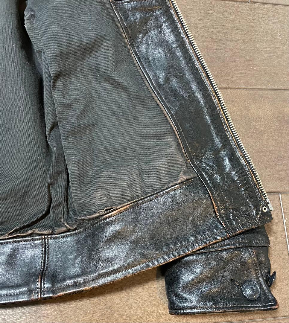 リアルマッコイズ30sスポーツジャケットWAYWARD ホースハイド　38