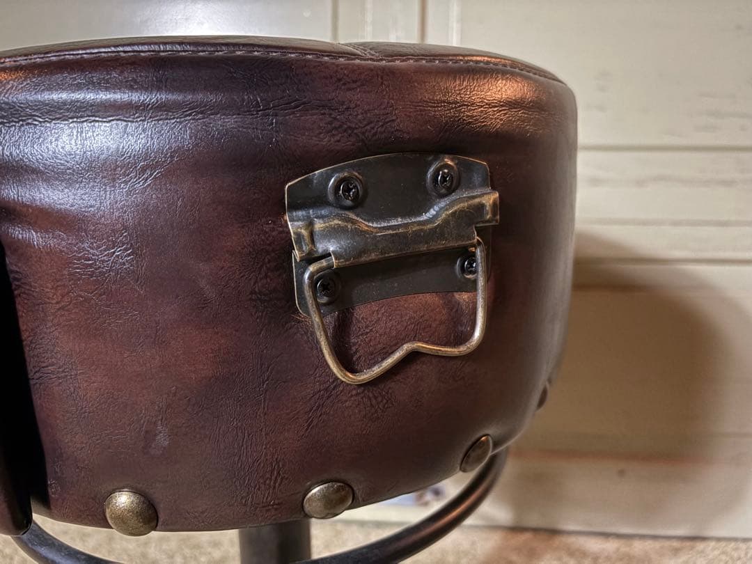 ヴィンテージ ガス圧昇降式 キャスター付き スツール Craftsman