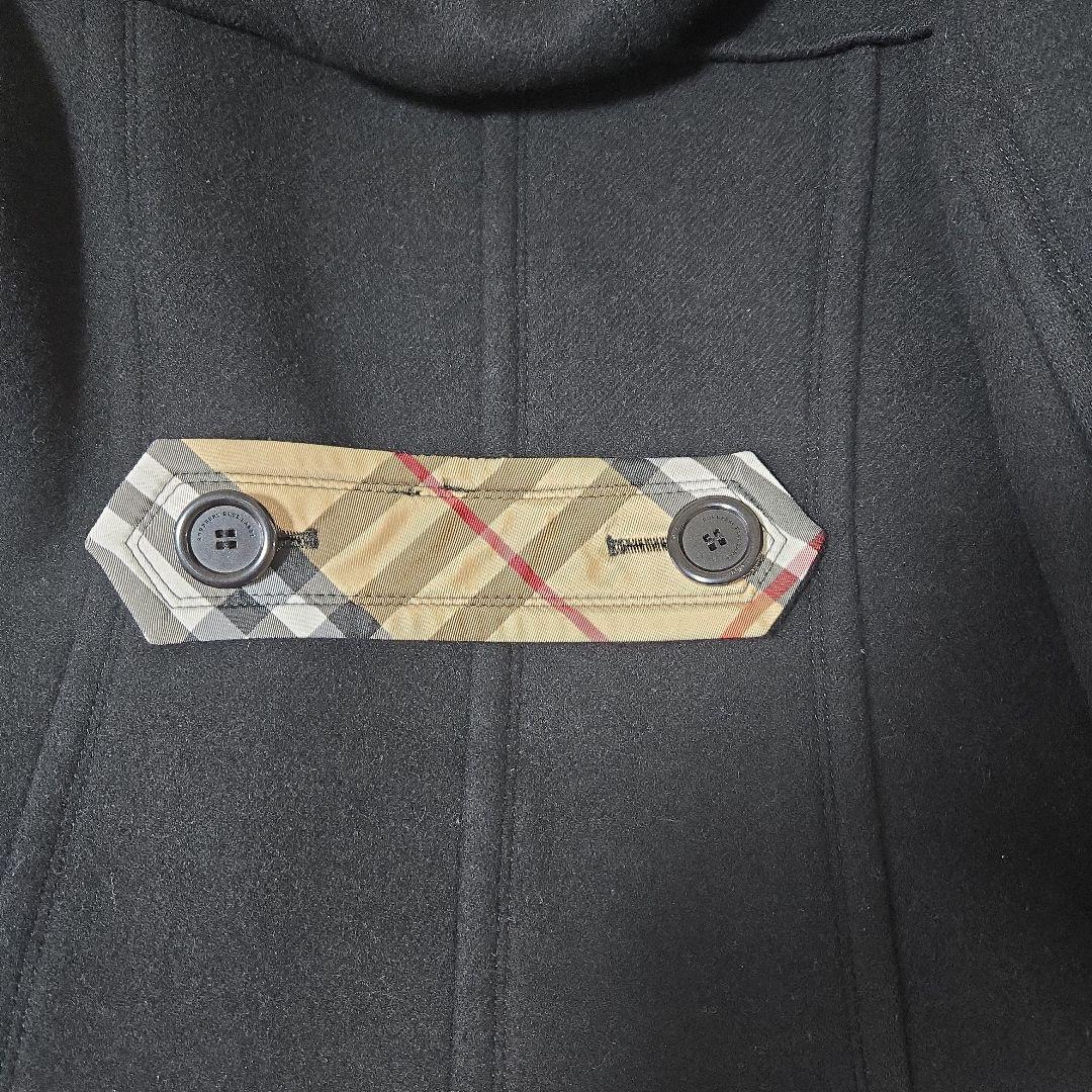 BURBERRY BLUE LABEL ダッフルコ ート 黒 サイズ40