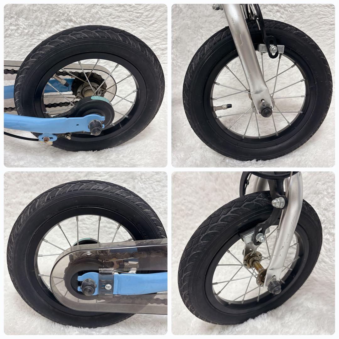 状態良好　Henshin Bike へんしんバイク 12インチ 水色　付属品多数