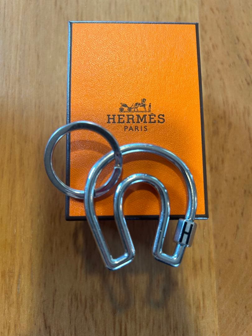 HERMES フェラ ア シュバル ホースシュー 馬蹄 モチーフ キーリング