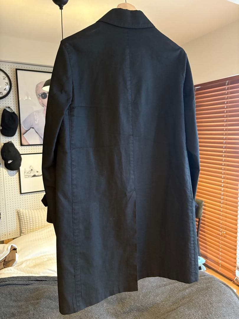 MACKINTOSH PHILOSOPHY ステンカラーコート 黒