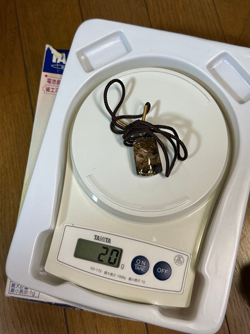 これは凄い！ルチルクォーツ ペンダントネックレス1月24日まで