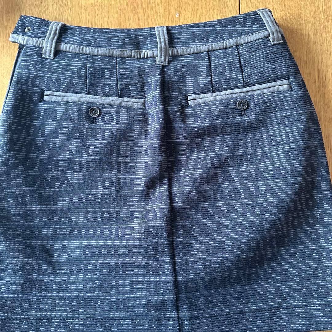 MARK & LONA ロゴプリントスカート サイズ40 試着のみ