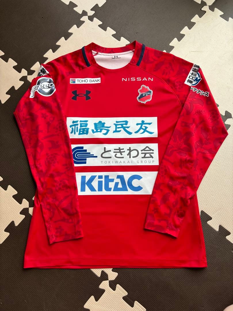 いわきfc 選手支給　トレーニングウェア