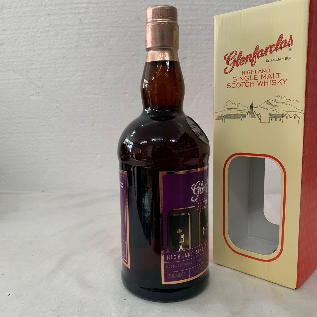 レアウイスキー　グレンファークラス25年　700ml 50.5% 箱付