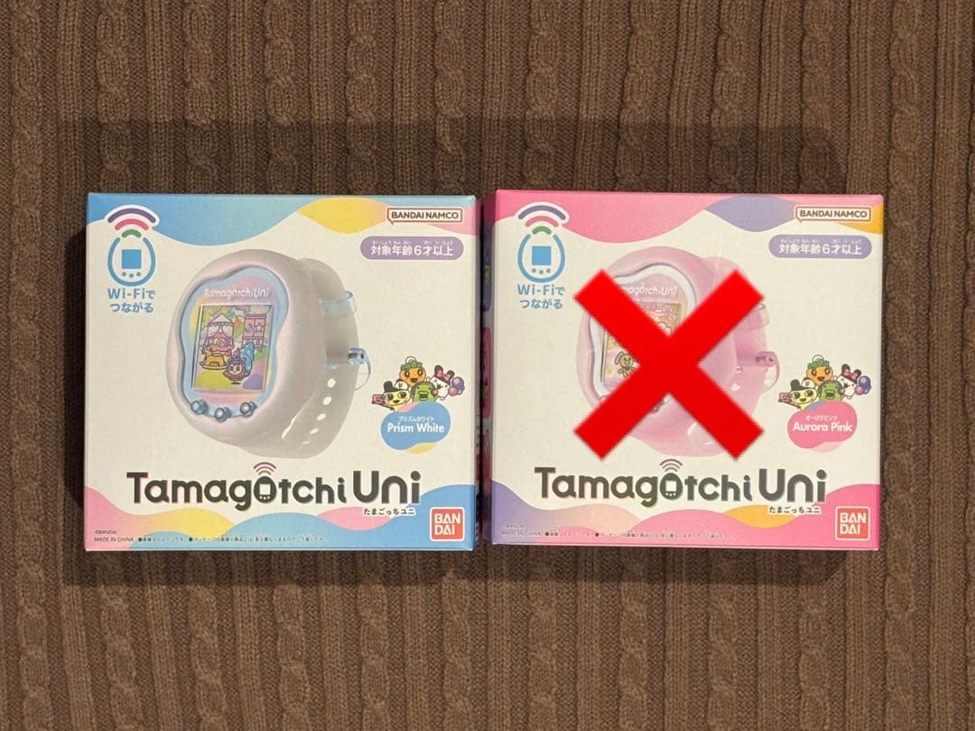 め*読様 新品未使用 たまごっちユニ Uni プリズムホワイト