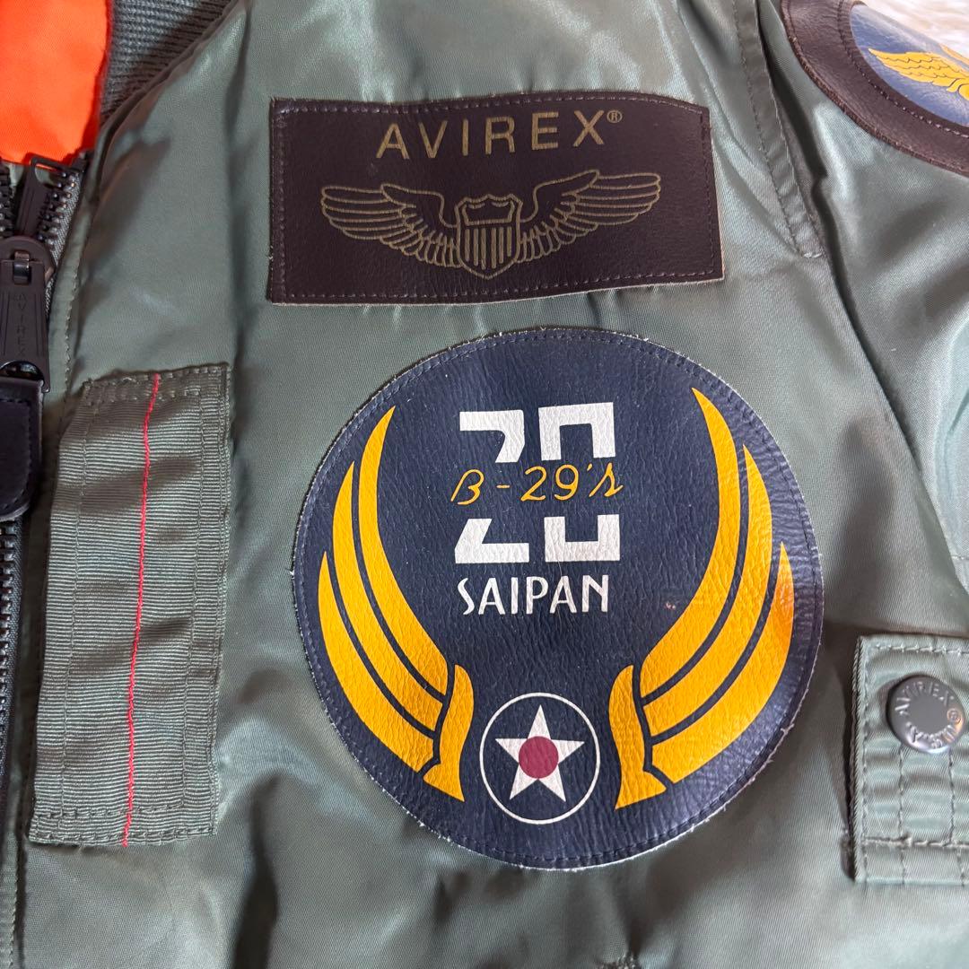 ✨　AVIREX フライトジャケット MA-1 トップガン 長渕剛 相棒 亀山薫