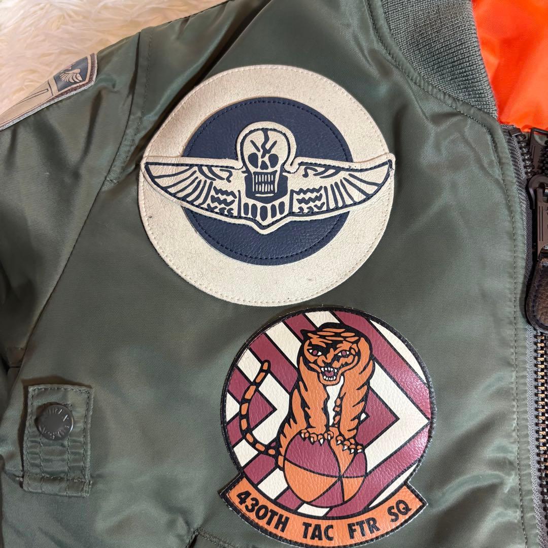 ✨　AVIREX フライトジャケット MA-1 トップガン 長渕剛 相棒 亀山薫