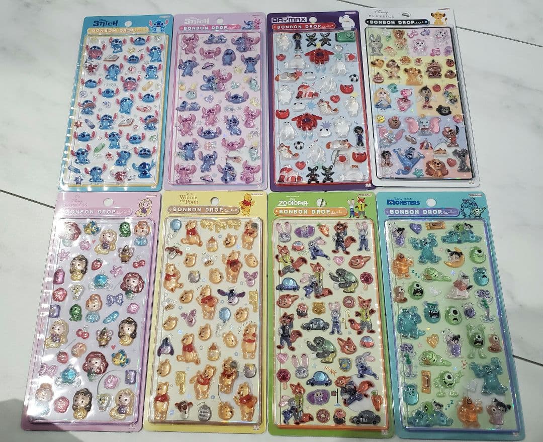 正規品　ディズニー　ボンボンドロップ　 8セット