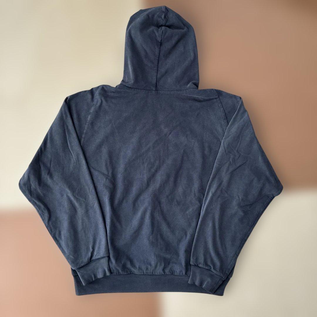 YZY ダークグレー フルジップフーディ Lサイズ