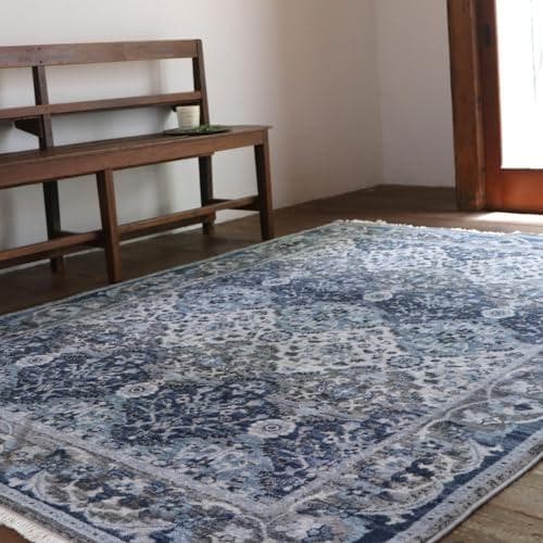 萩原 ウィルトンラグ 約160×225cm 「RAKKAS グレイズ」 オリエa