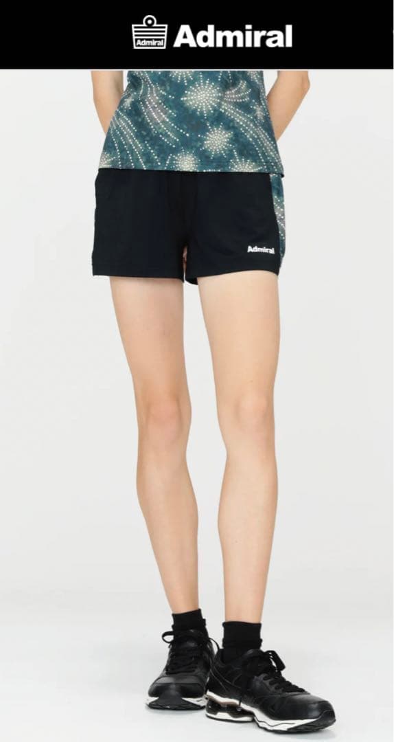 【未使用】Admiral アドミラル テニス ショートパンツ サイズM ブラック