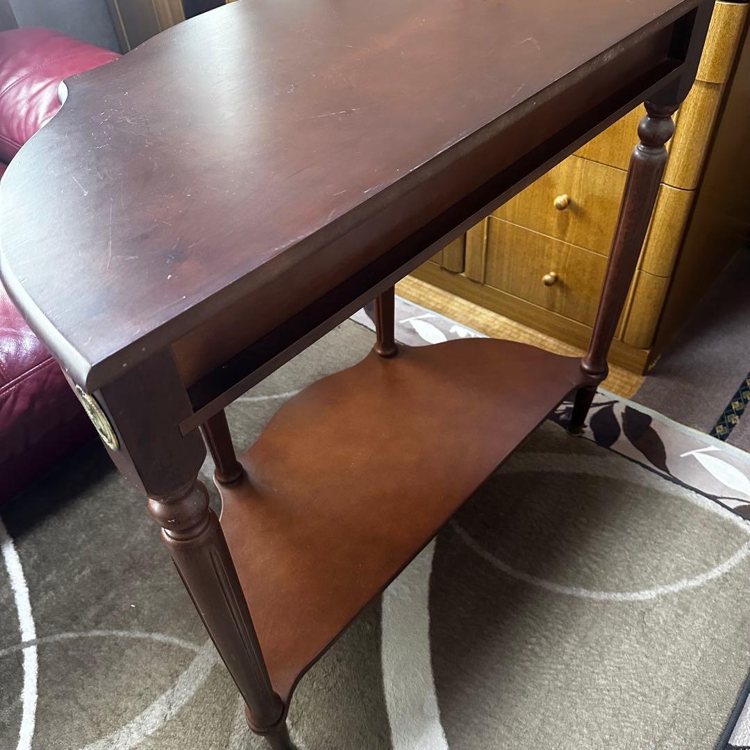 西洋 アンティーク調 コンソールテーブル サイドテーブル