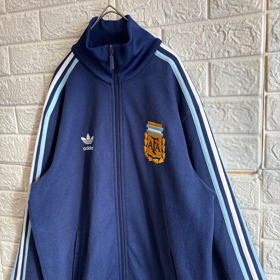 【希少】adidas トラックジャケット アルゼンチン マラドーナ XLサイズ