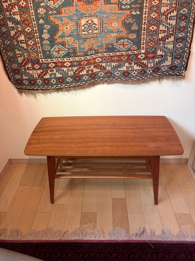 カリモク60 テーブル　チェリー材