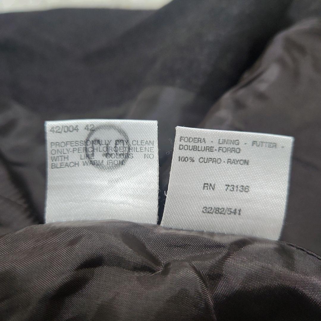 マックスマーラ　銀タグ　イタリア製　ダブルスーツ　ストライプ柄