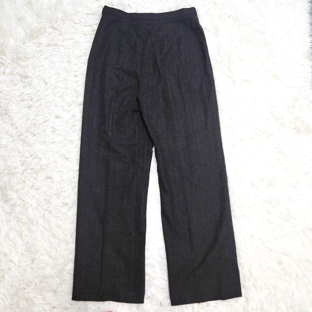 マックスマーラ　銀タグ　イタリア製　ダブルスーツ　ストライプ柄