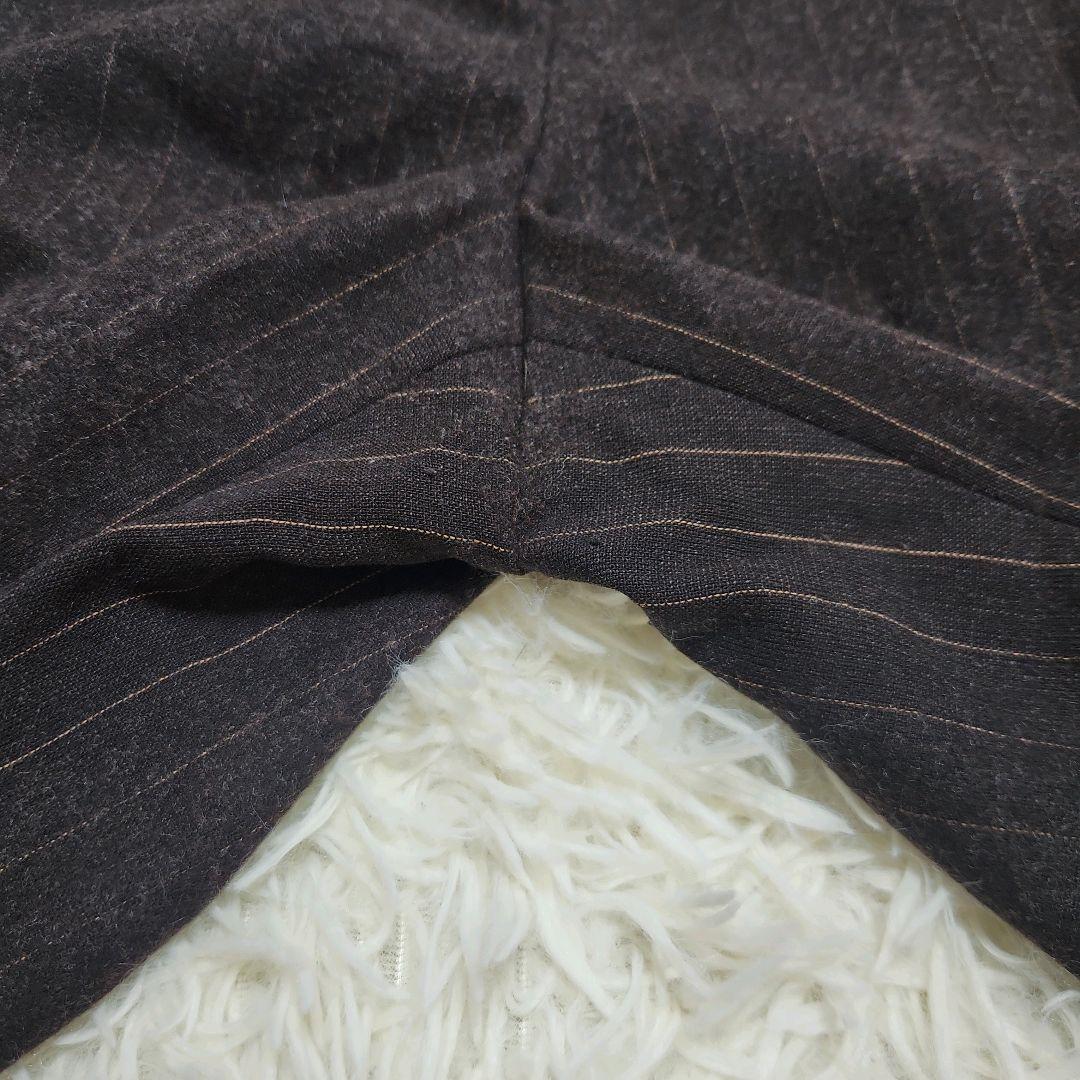 マックスマーラ　銀タグ　イタリア製　ダブルスーツ　ストライプ柄