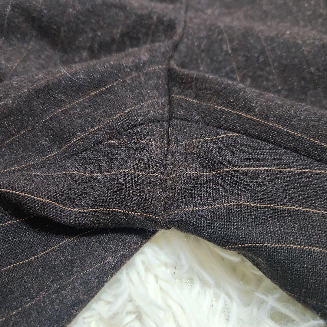 マックスマーラ　銀タグ　イタリア製　ダブルスーツ　ストライプ柄