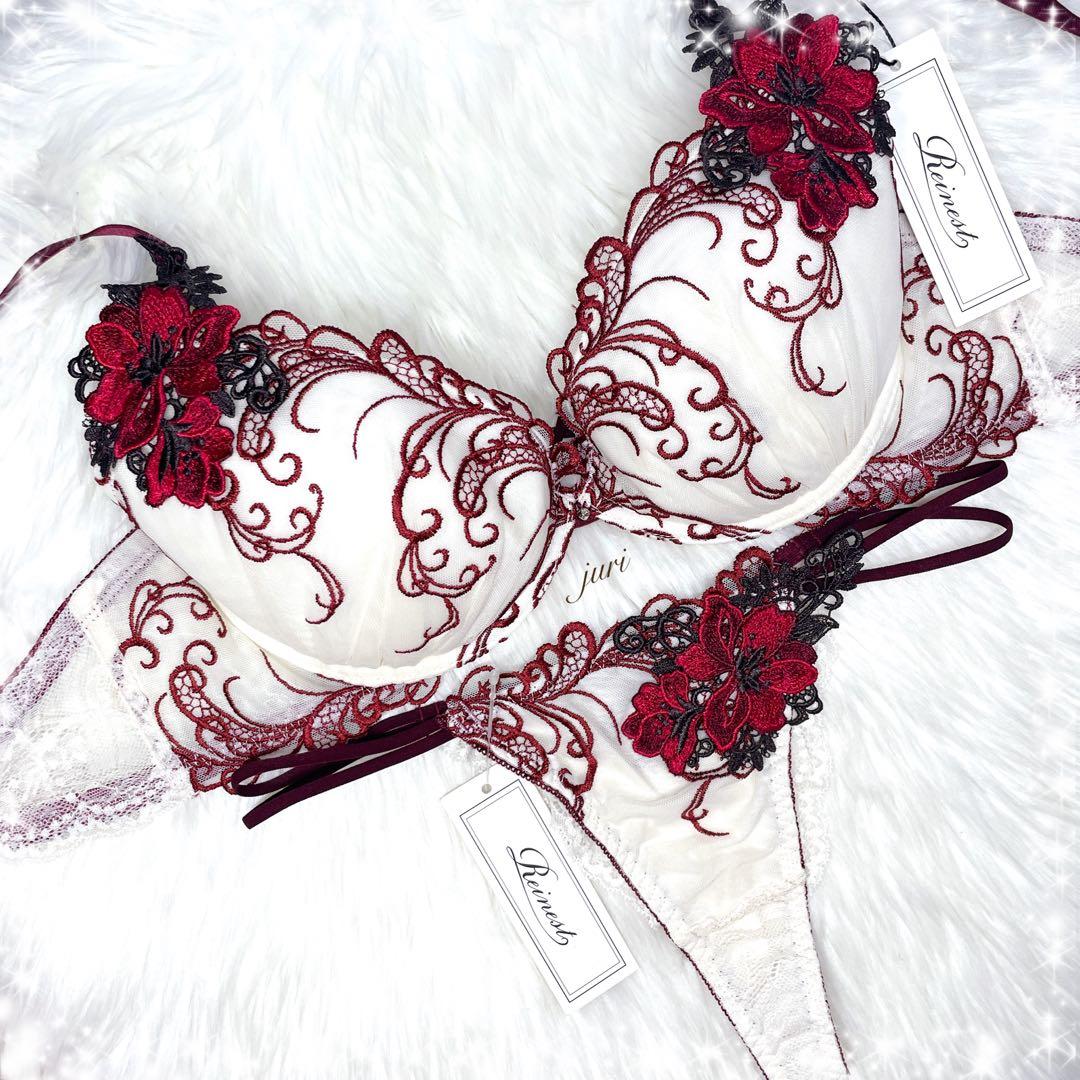 専用❤️ヌーディーレース✨3点セット❤️バックレース❤️大きいサイズ❤️赤❤️レッド❤️