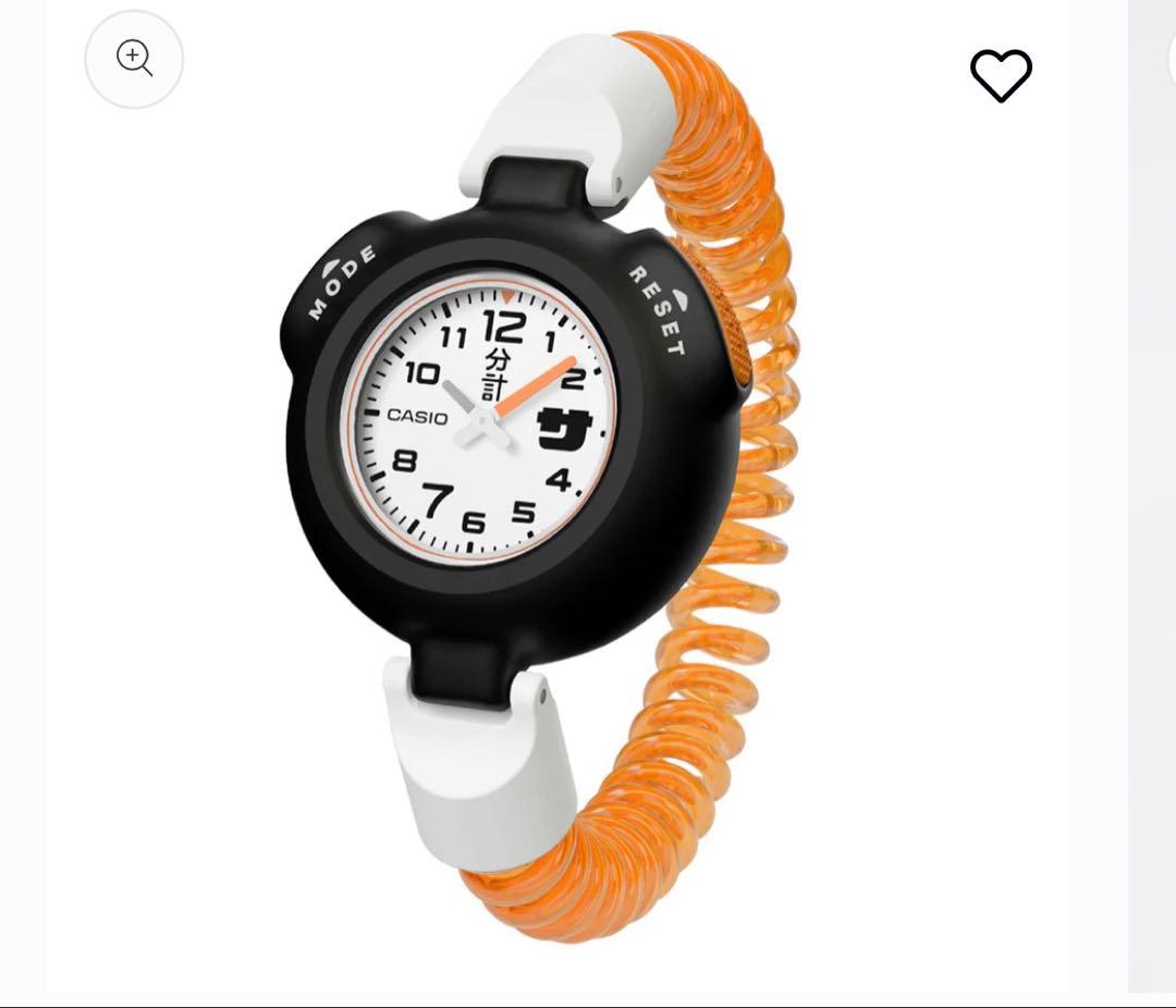 【新品・未開封・保証書】CASIO　カシオ　サ時計　サウナー専用腕時計　オレンジ