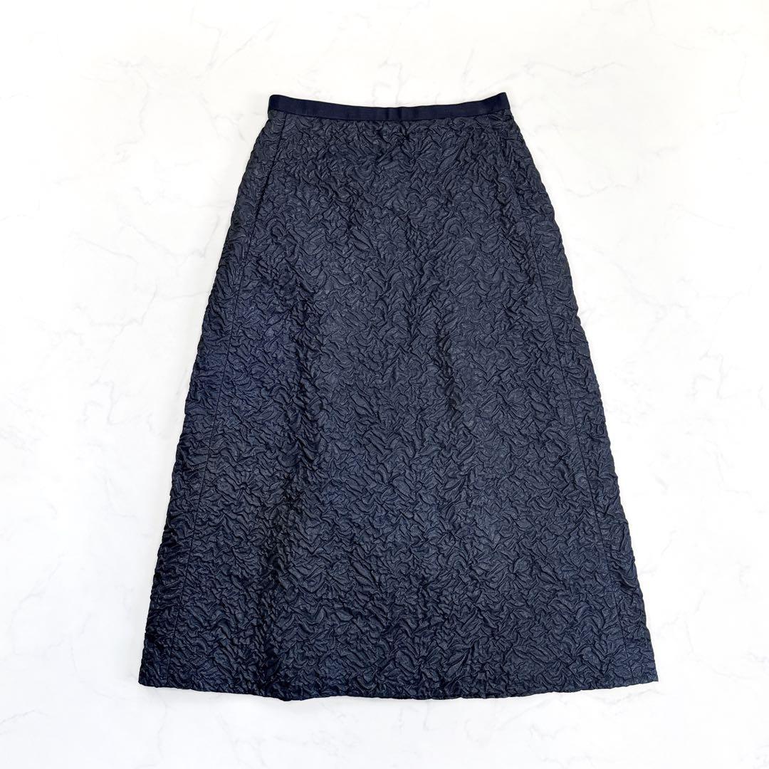 定価10万 23AW ドゥロワー Drawer ジャガードスカート 40