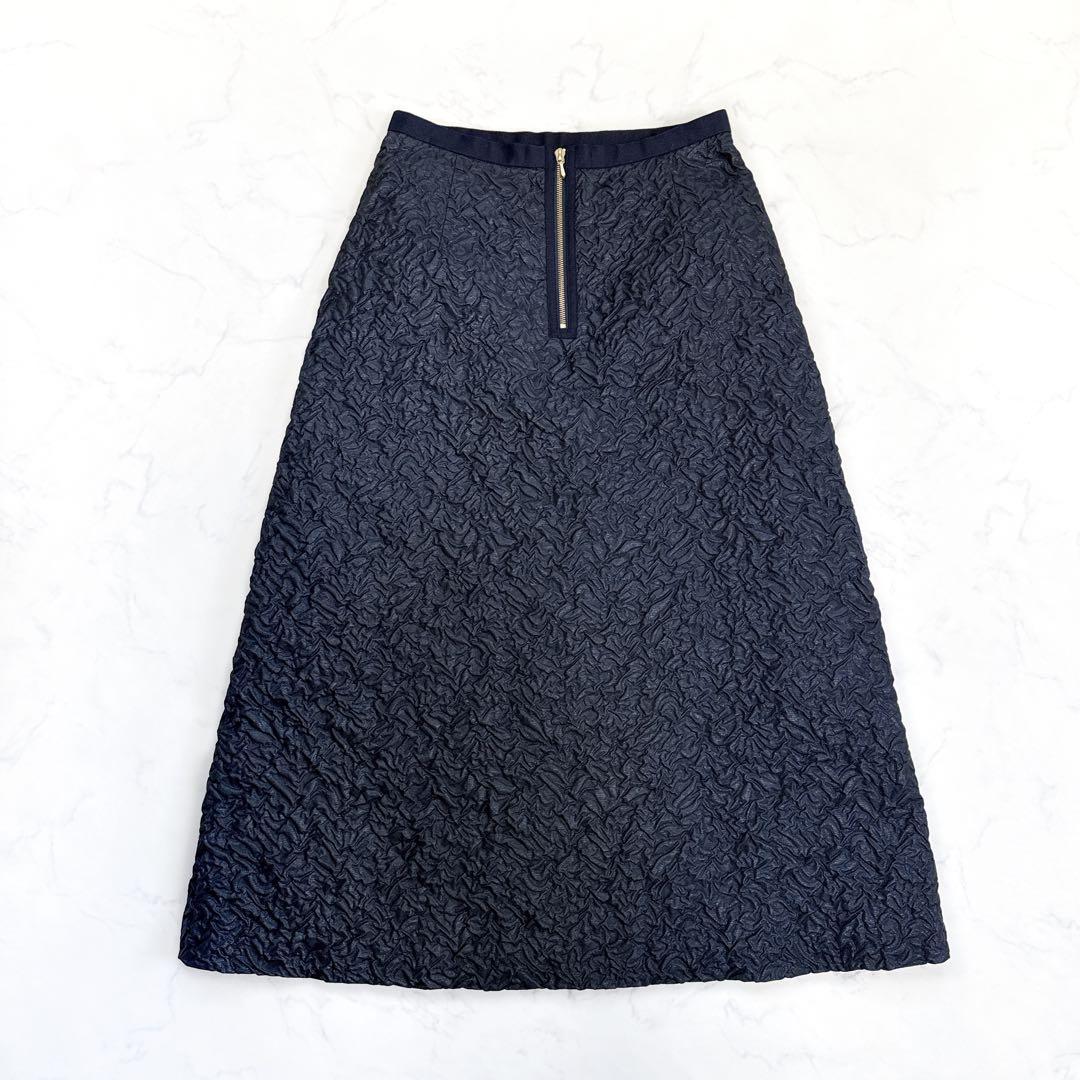 定価10万 23AW ドゥロワー Drawer ジャガードスカート 40