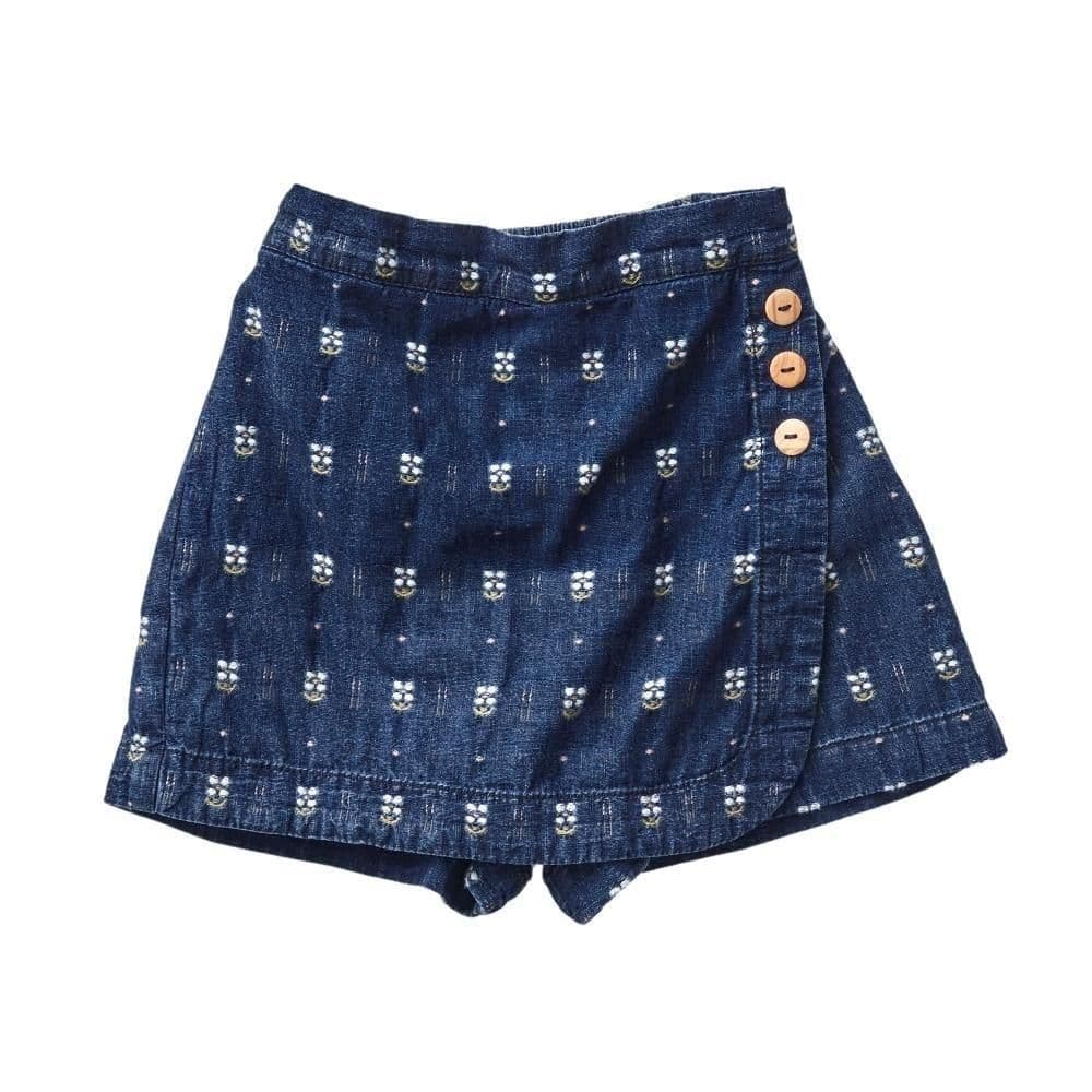 スカート soor ploom Embroidered skort 8y