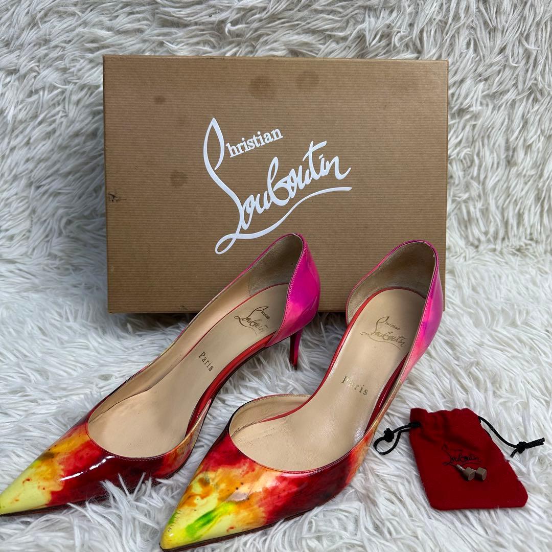 Christian Louboutin ハイヒール マルチカラー 伊製 24.5