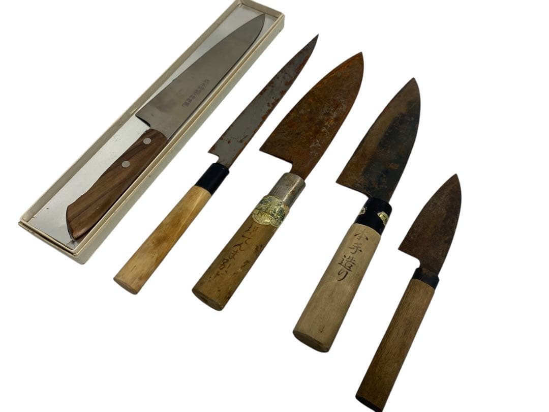 出刃、包丁5本セット　包丁おまとめ