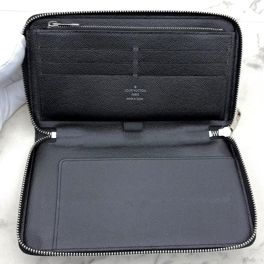 【極美品】ルイヴィトン　ダミエグラフィット　ジッピーオーガナイザー