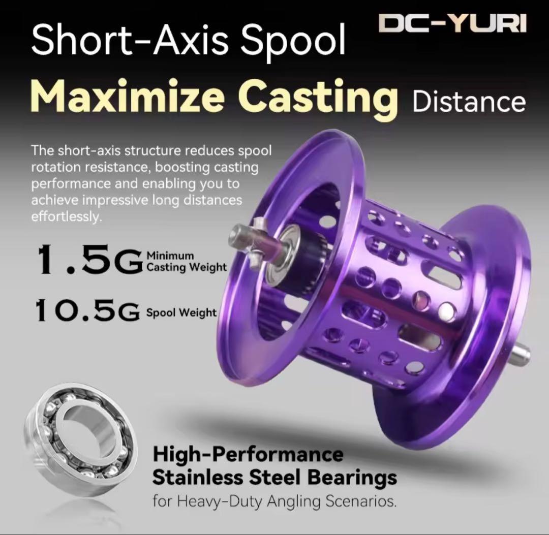 ベアキング　YURI-DC 中華DCリール 右ハンドル　BFS