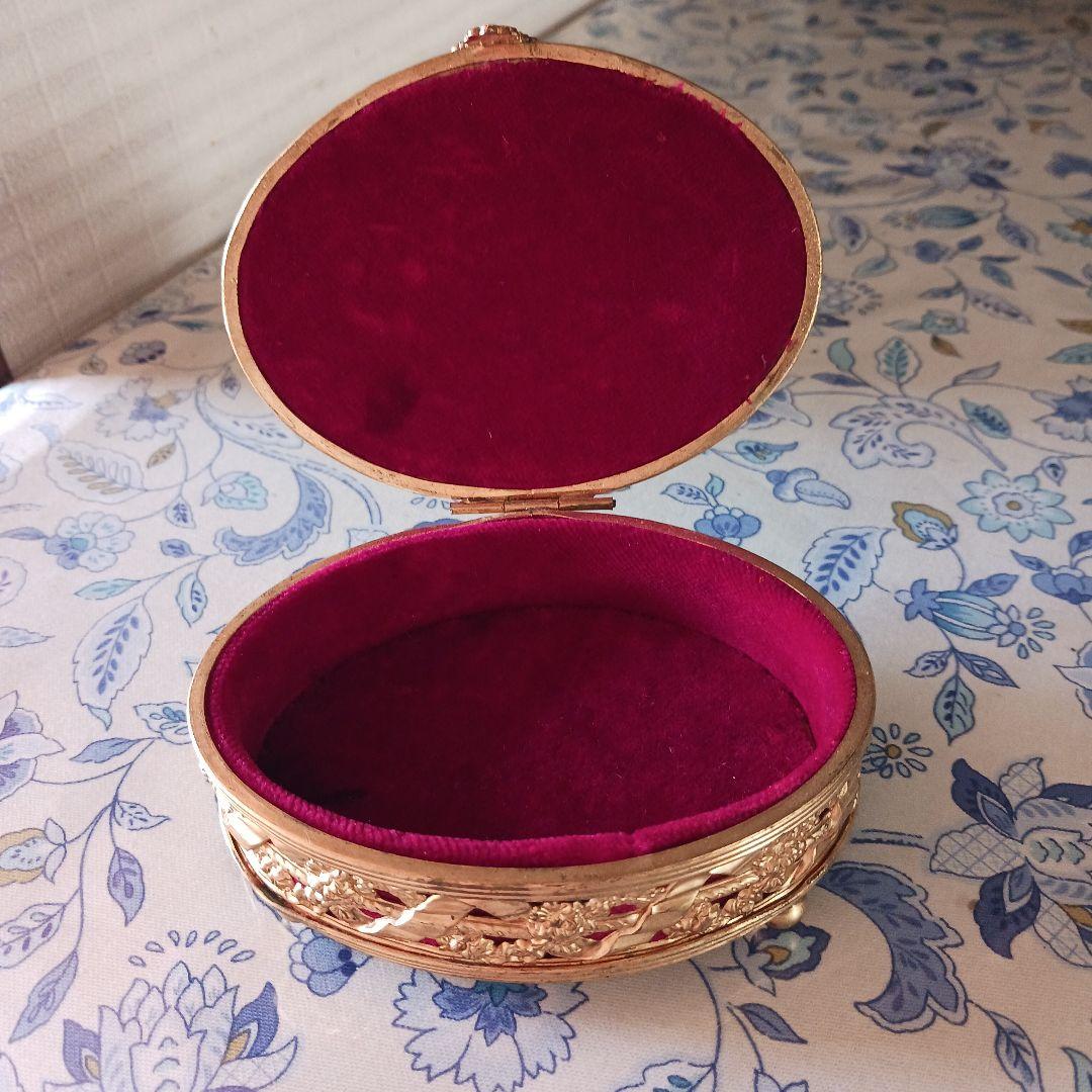 アンティーク　ジュエリーボックス