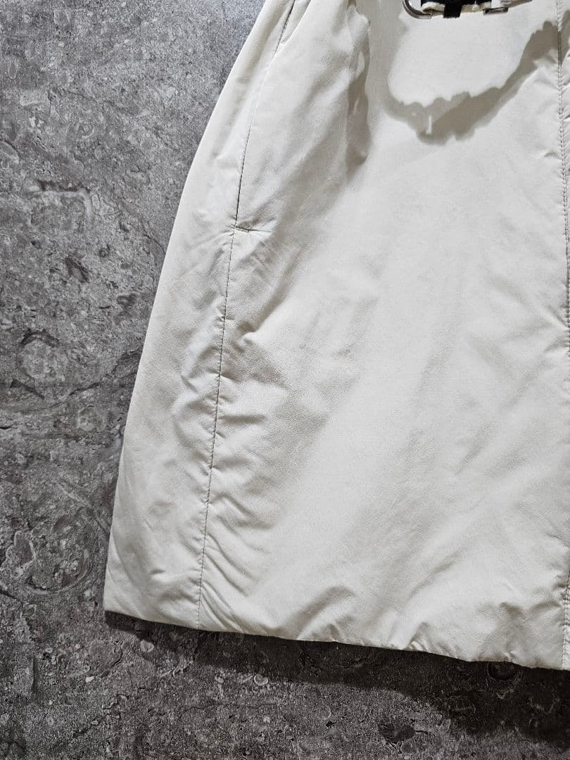 S Max Mara EASY LIVINGフード付 ロングジレ ウエストベルト