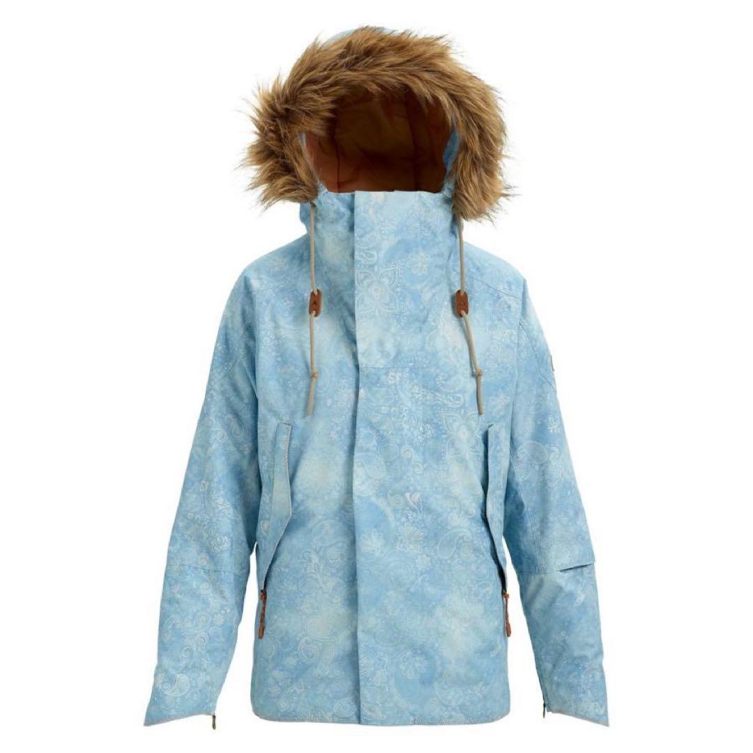 スノーボードウェア(女性用) 青色ペイズリー　バートン