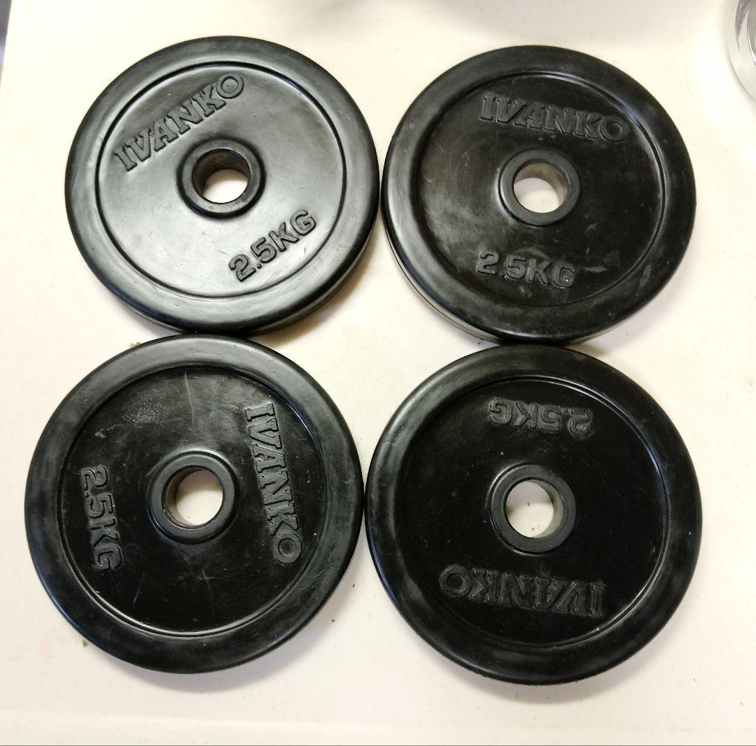 IVANKO ラバープレートセット 19kg