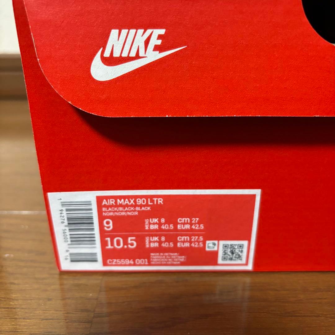 ち*つ様 NIKE AIRMAX 90 LTR MCZ5594 001 箱有り