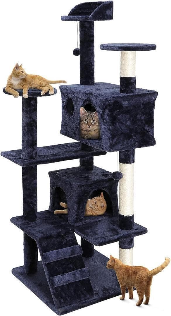 【M2438-84-51】キャットタワー 猫タワー　新品　本体