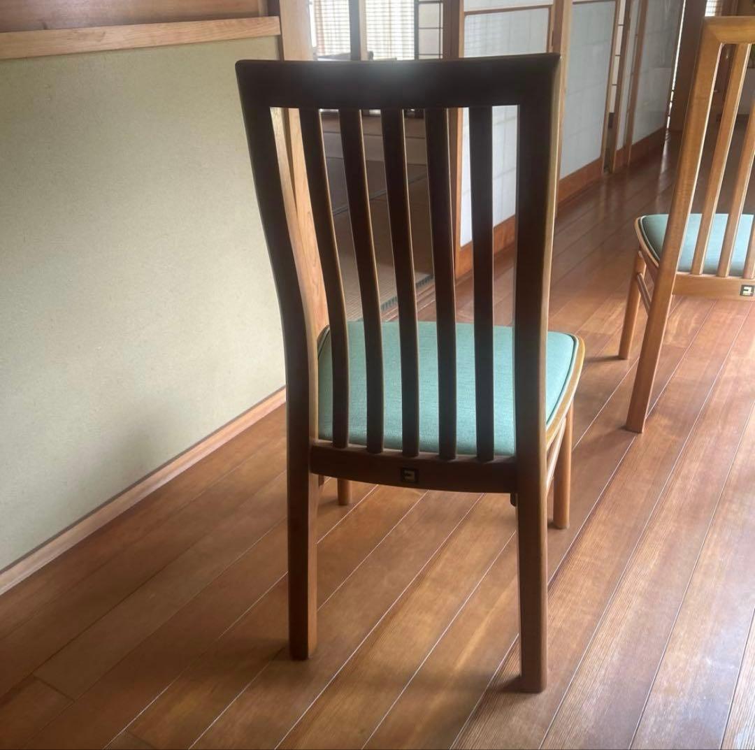 美品■コスガ ■高級■北欧スタイル■ダイニングチェア4脚セット