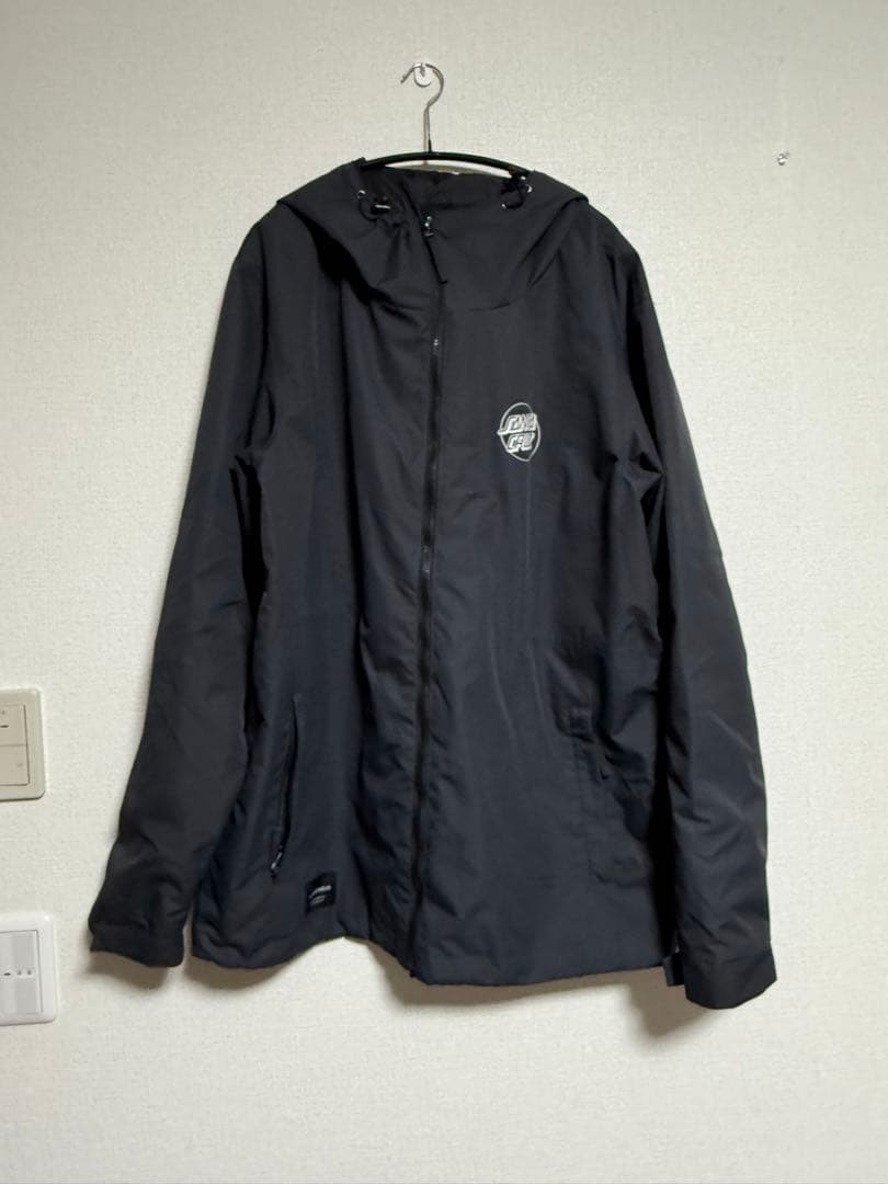 サンタクルーズ　スノボウェアセットアップXL ブラック