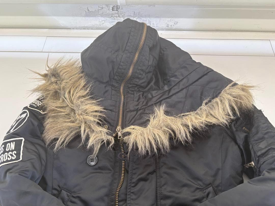 HYSTERIC GLAMOUR ミリタリージャケット プリマロフト ワッペン